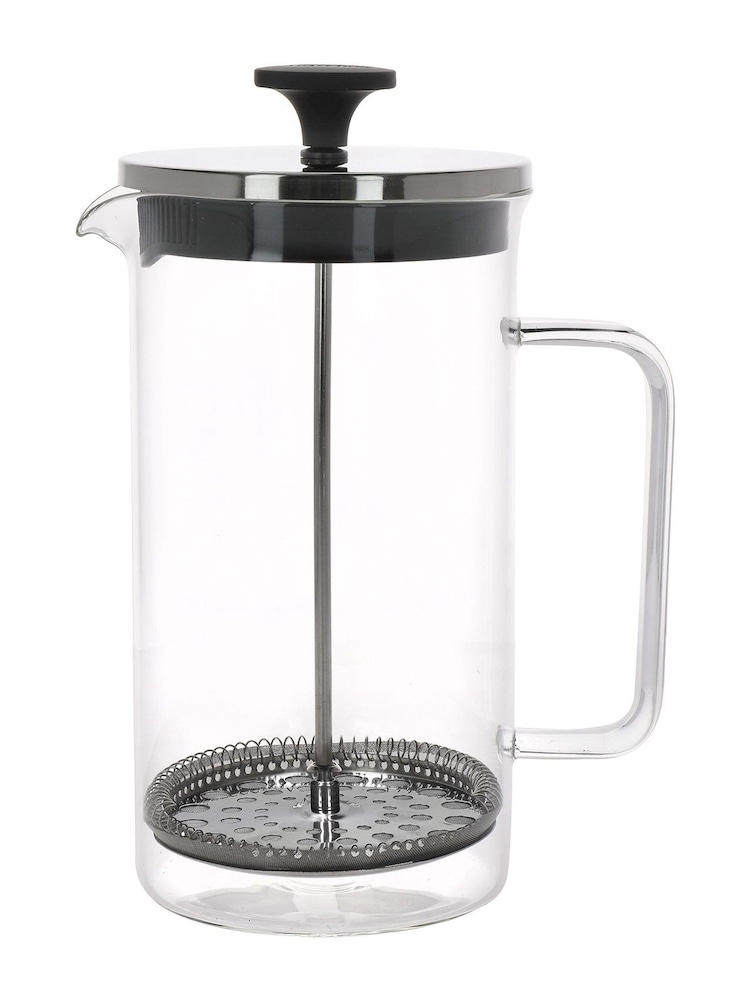 La Cafetière Clear 8 Cup Glass Cafetière - Image 2 of 2