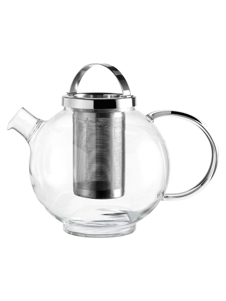 La Cafetière Silver Glass 1 Litre Darjeeling Teapot - Image 3 of 3