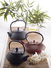 La Cafetière Black 3 Cup Cast Iron Infuser Teapot - Image 1 of 2