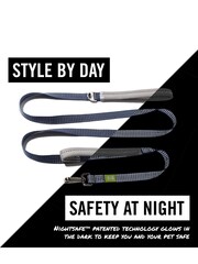 BUILT Blue Pet NightSafe™ Double Handled Large Dog Lead - Image 4 of 4