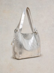 White Stuff Silver Hannah Leather Bag - Image 6 of 6