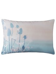 Clarissa Hulse Set of 2 Blue 100% Cotton Tania's Garden Pillowcases - Image 2 of 3