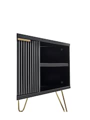 Julian Bowen Black Murano 2 Door TV Unit - Image 4 of 4