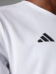 Biały - Koszulka do biegania adidas Adizero Essentials - Image 9 of 10