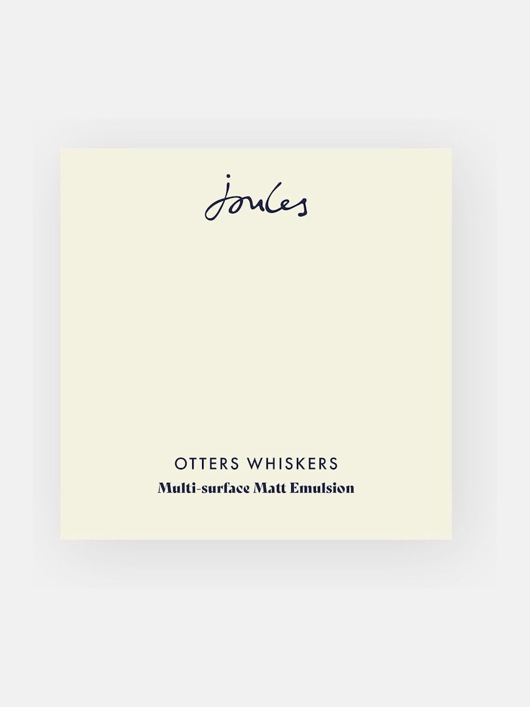Joules Otters Whiskers Peel and Stick Sample - Image 1 of 2