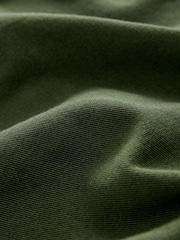 Khaki Green Twill Shacket - Image 7 of 7