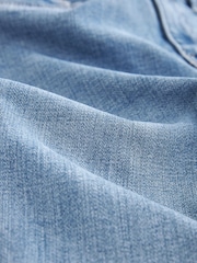 Mid Blue Power Stretch Denim Leggings - Image 2 of 2