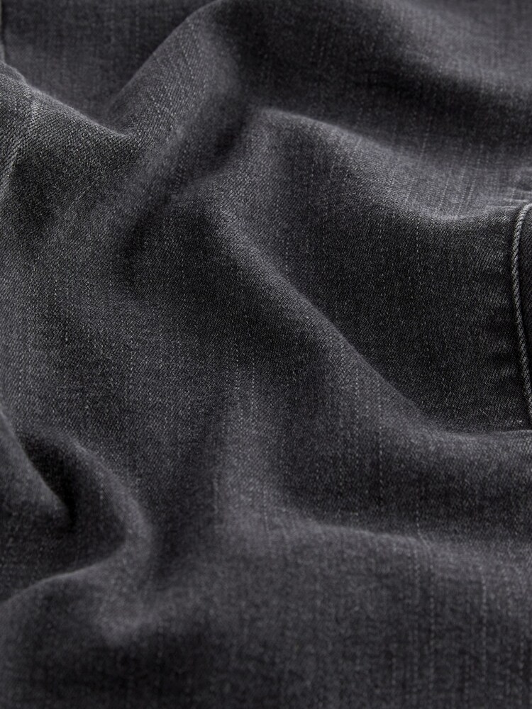Washed Black Low Rise Bootcut Jeans - Image 7 of 7
