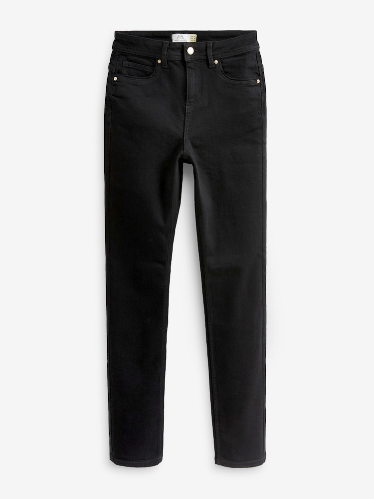 Black Slim Supersoft Jeans - Image 6 of 6