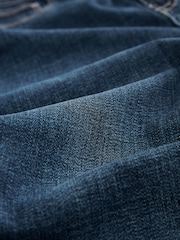 Dark Blue Power Stretch Denim Leggings - Image 2 of 2