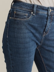 Dark Blue Power Stretch Slim Denim Jeans - Image 5 of 7
