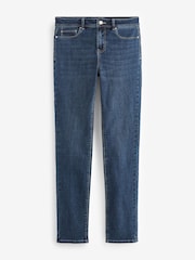 Dark Blue Power Stretch Slim Denim Jeans - Image 6 of 7