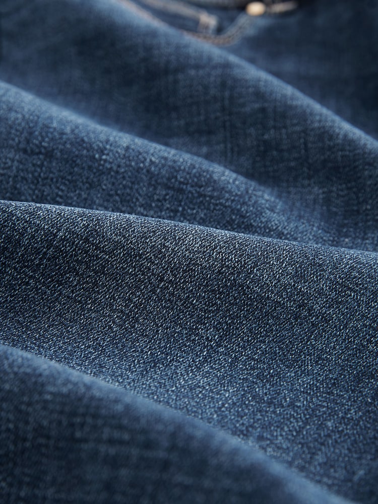 Dark Blue Power Stretch Slim Denim Jeans - Image 7 of 7