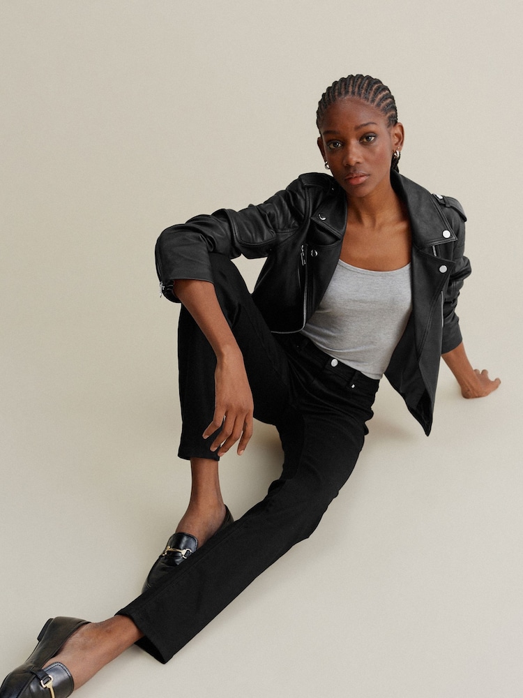 Black Power Stretch Slim Denim Jeans - Image 1 of 6