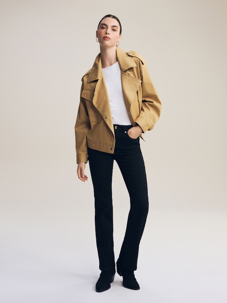 Black Supersoft Bootcut Jeans - Image 2 of 6