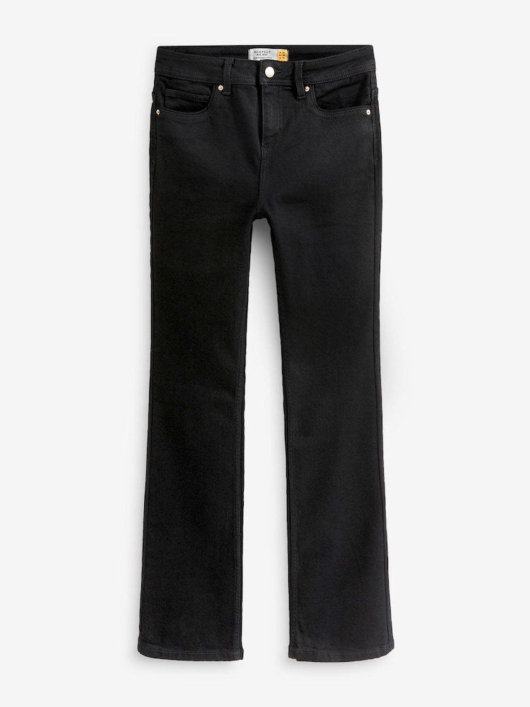 Black Supersoft Bootcut Jeans - Image 6 of 6