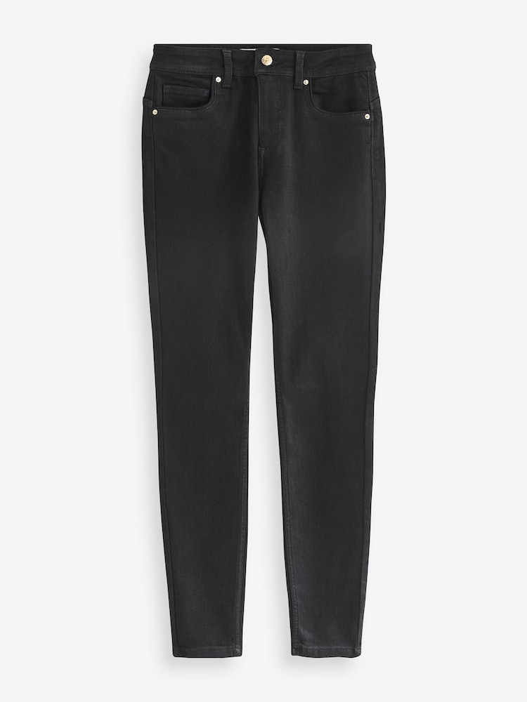 Black Super Soft Skinny Jeans - Image 6 of 7