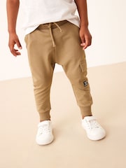 Khaki Green Super Skinny Utility Joggers (3mths-7yrs) - Image 1 of 7