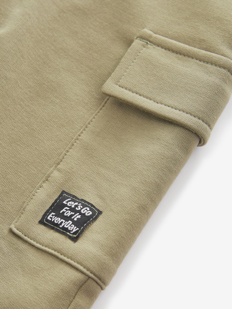 Khaki Green Super Skinny Utility Joggers (3mths-7yrs) - Image 7 of 7