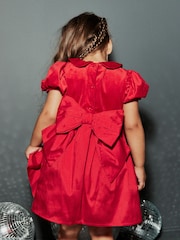 Red Velvet And Taffeta Prom Dress (3mths-8yrs) - Image 1 of 7