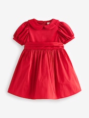 Red Velvet And Taffeta Prom Dress (3mths-8yrs) - Image 5 of 7