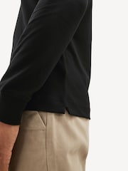 Lacoste Tonal Logo Long Sleeve Polo Shirt - Image 3 of 7