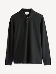 Lacoste Tonal Logo Long Sleeve Polo Shirt - Image 5 of 7