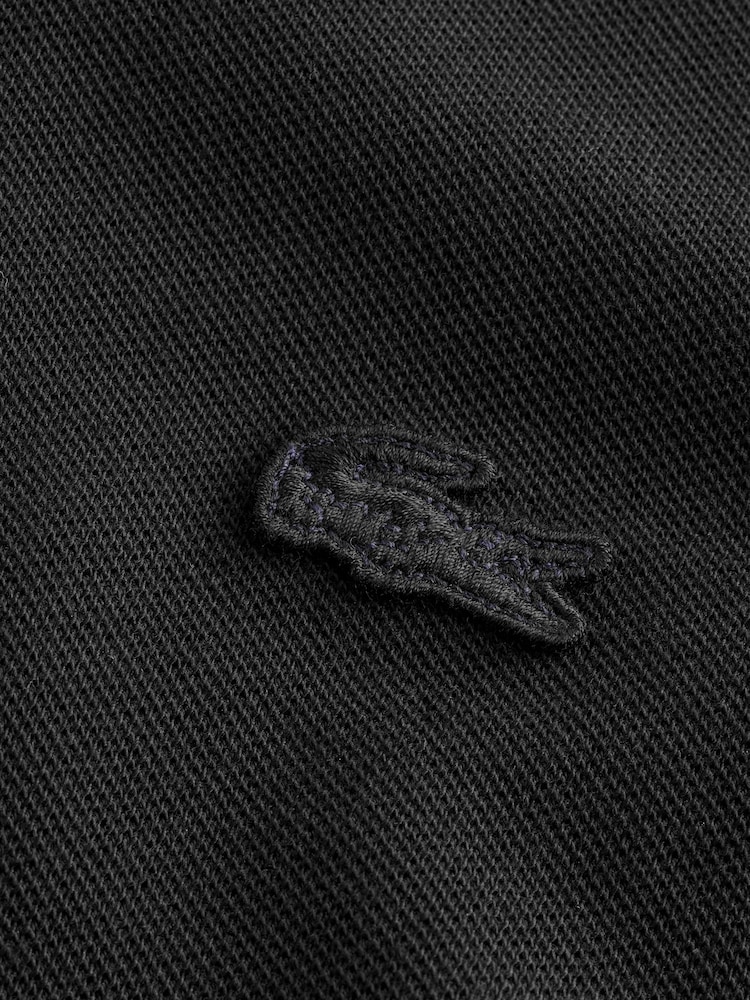 Lacoste Tonal Logo Long Sleeve Polo Shirt - Image 7 of 7