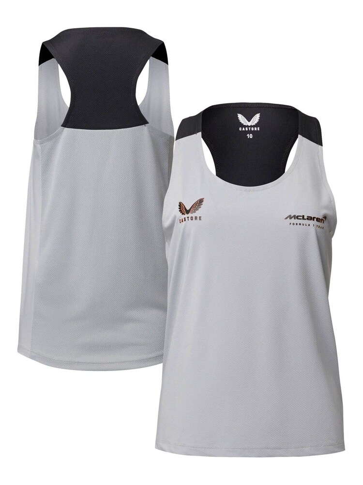 Fanatics Womens Grey McLaren Performance Racer Vest Womens - Image 3 of 3