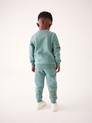 Baker by Ted Baker (0-6yrs) Letter Sweater and Jogger Set - Image 2 of 11