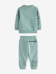 Baker by Ted Baker (0-6yrs) Letter Sweater and Jogger Set - Image 8 of 11