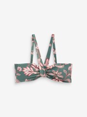 Green Savannah Miller x Next Paisley Print Bikini Top - Image 5 of 5