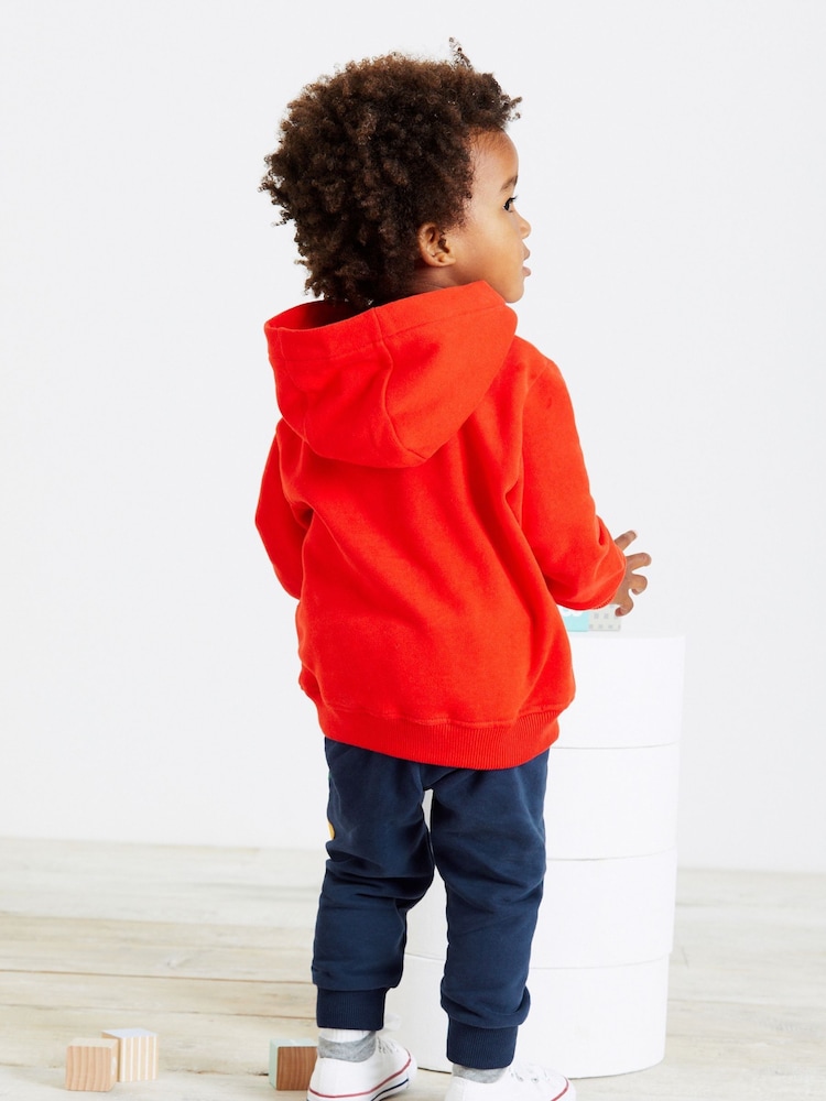 Red Digger Character Hoodie And Joggers Set (3mths-7yrs) - Image 2 of 5