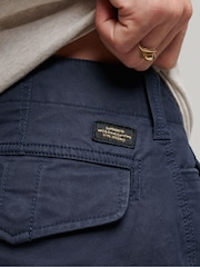 Superdry Navy Vintage Logo Cargo Shorts - Image 3 of 6