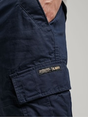 Superdry Navy Vintage Logo Cargo Shorts - Image 4 of 6