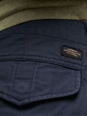 Superdry Navy Vintage Logo Cargo Shorts - Image 2 of 2