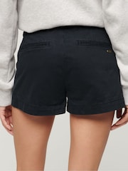 Superdry Navy Vintage Chino Hot Shorts - Image 2 of 9