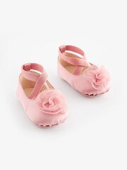 Pink Ballet Baby Shoes (0-24mths) - Image 1 of 6