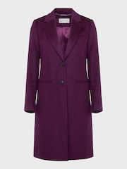 Hobbs Purple Tilda Coat - Image 4 of 4