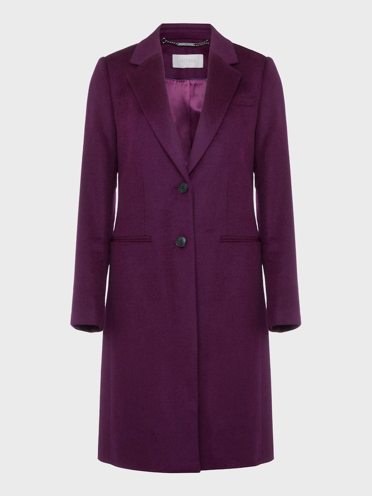 Hobbs Purple Tilda Coat - Image 4 of 4