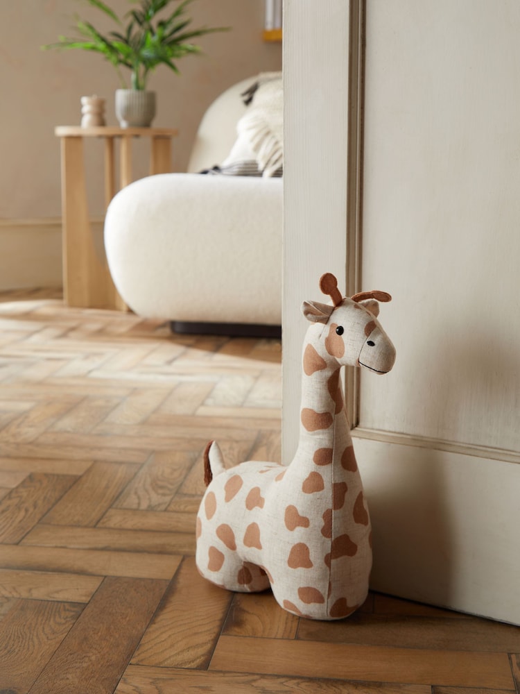 Natural Natural Giraffe Doorstop - Image 1 of 4