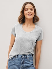 American Vintage Short Sleeve Scoop Neck T-Shirt - Image 1 of 4