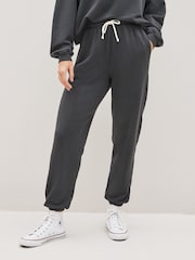 American Vintage Tapered Leg Black Joggers - Image 1 of 4