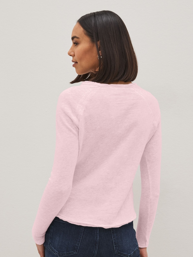 American Vintage Boat Neck Long Sleeve T-Shirt - Image 2 of 4 American Vintage Boat Neck Long Sleeve T-Shirt - Image 2 of 4