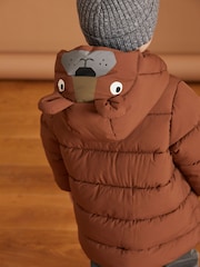 Brown Bear Padded Coat (3mths-7yrs) - Image 4 of 11