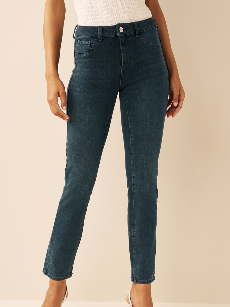 Inky Blue Denim 360° Stretch Slim Jeans - Image 1 of 7