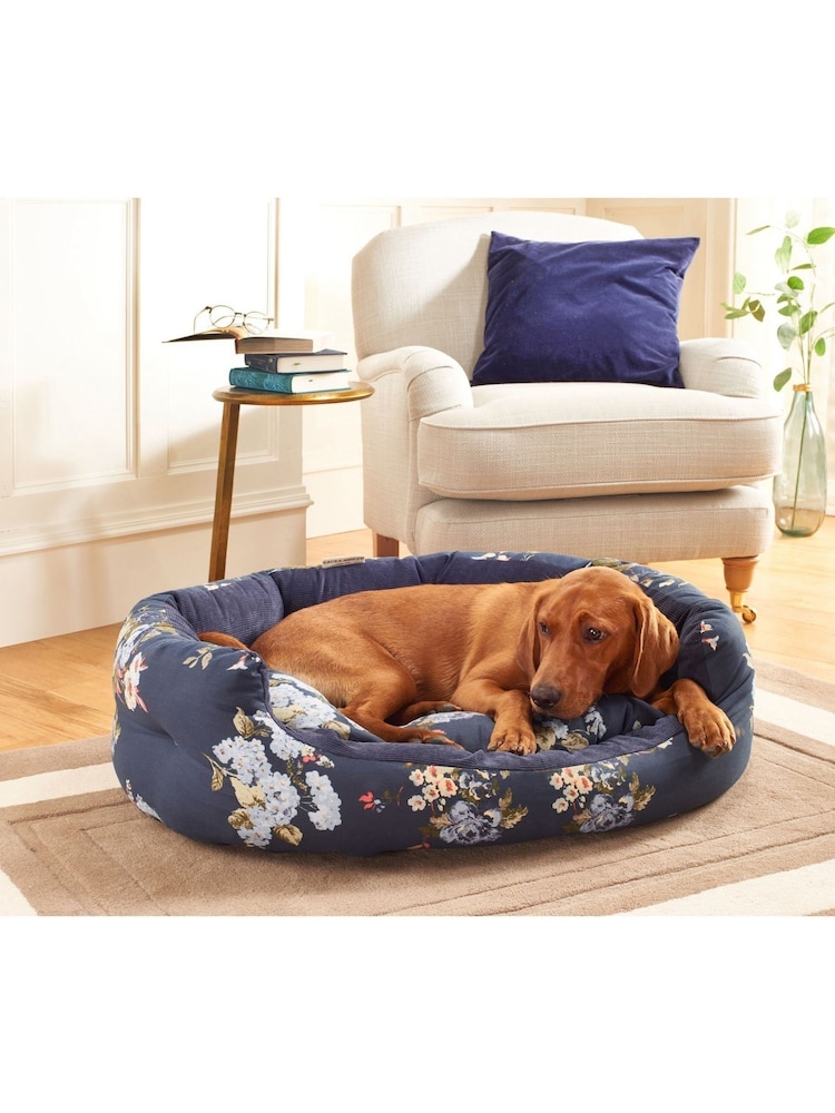 Laura Ashley Blue Rosemore Deluxe Slumber Pet Bed - Image 1 of 3