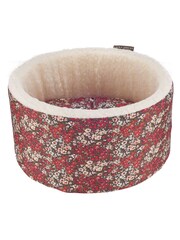 Laura Ashley Red Libby Cat Cosy Pet Bed - Image 2 of 4