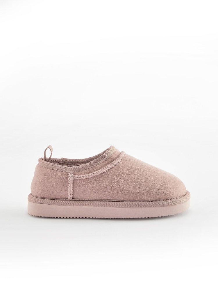 Neutral/Pink - Hausschuh-Stiefel mit kuscheligem Futter aus Fellimitat - Bild 2 von 6 Neutral/Pink - Hausschuh-Stiefel mit kuscheligem Futter aus Fellimitat - Bild 2 von 6