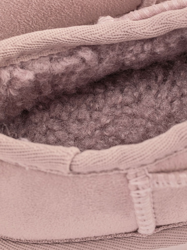Neutral/Pink - Hausschuh-Stiefel mit kuscheligem Futter aus Fellimitat - Bild 6 von 6 Neutral/Pink - Hausschuh-Stiefel mit kuscheligem Futter aus Fellimitat - Bild 6 von 6